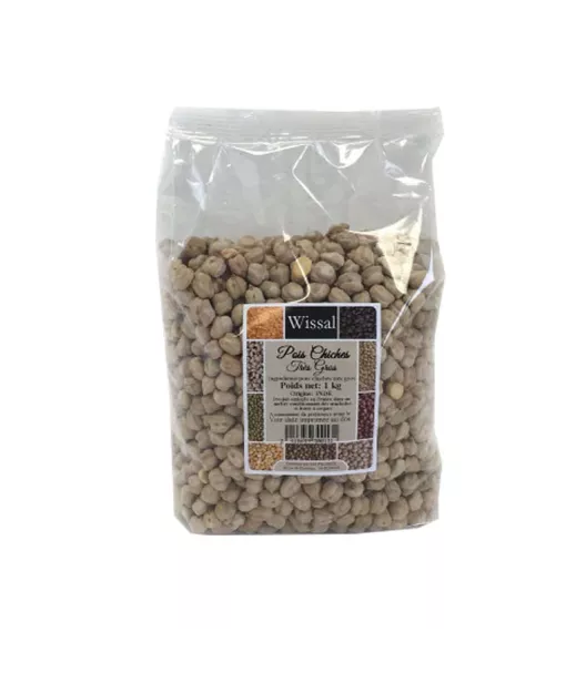 WISSAL - POIS CHICHES GROS 12x1kg